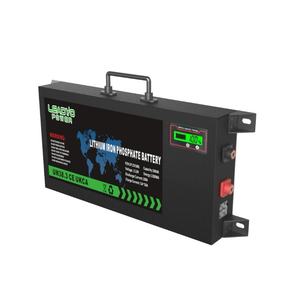 Baterai Leadyo Slimline Ultrathin Lithium LiFePO4 12.8V 100Ah 6000 Siklus Casing Baja Garansi 3 Tahun Terminal M8 -20~+65 - Product Image 1