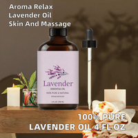 Huile Essentielle de Lavande, Benjoin et Myrrhe Wenyuan 4 Fl Oz, 100% Pure et Naturelle, Distillée à la Vapeur, pour Diffuseur, Aromathérapie, Massage Corporel et Bougies