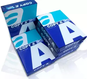 Venta al por mayor de papel blanco de doble tamaño carta A3 A4 8,5x11 papel 70gsm 80 GSM 500 hojas resmas de papel de copia para impresora