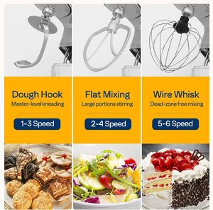 Multifunction Electric Dough <b>Mixer</b> 10L Stainless Steel Mixing Bowl Planetary Stand <b>Mixer</b> for Home Kitchen Cake & <b>Bread</b> Baking - Product Image 4