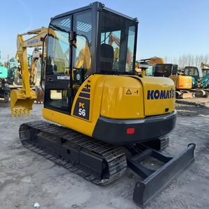 Excavadora Usada Kamatsu PC56, Miniexcavadora Usada PC18MR PC30 PC35 PC45 PC50 PC55 PC56, Miniexcavadora Komatsu PC56 de 5 Toneladas - Product Image 1
