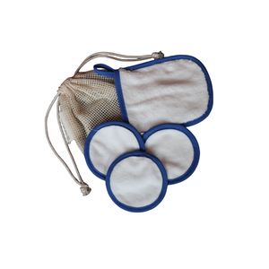 Tampons démaquillants réutilisables en microfibre double face, <span class=keywords><strong>nettoyant</strong></span> pour le <span class=keywords><strong>visage</strong></span>, écologiques, lavables, tampons démaquillants réutilisables - Product Image 3