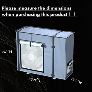 Housses anti-poussière de protection AC pour unités extérieures Housses de climatisation extérieure robustes Housse de <span class=keywords><strong>climatiseur</strong></span> de fenêtre étanche - Product Image 4