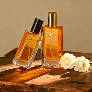 Flacons de parfum <span class=keywords><strong>en</strong></span> <span class=keywords><strong>verre</strong></span> angulaire de qualité supérieure, conception anti-fuite, OEM ODM, flacons de parfum vides pour <span class=keywords><strong>machine</strong></span> à sertir les flacons de parfum - Product Image 3