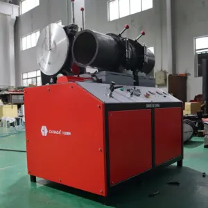 working shop fitting welding machine for industrial project for 90 - 315 mm plastic pipe