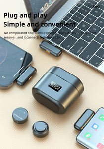 Nuevo Micrófono Lavalier Inalámbrico de Doble Interfaz S53-2 con Reducción de Ruido para Grabación de Video en Smartphones, Gran Venta - Product Image 6