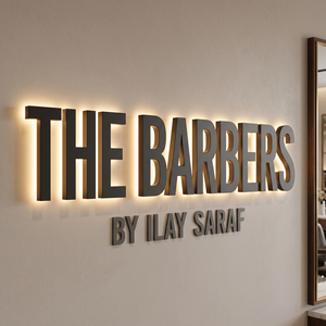 Custom Stainless Steel Halo Lit LED Channel Letters Backlit Metal Logo Sign 3D Illuminated Reception Wall Sign for Office Hotels - Product Image 4