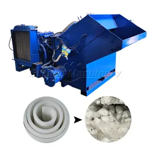 Kunststoffschaum-Recycling-Maschine Schaumstoff-Zerkleinerungs- und Schmelzmaschine