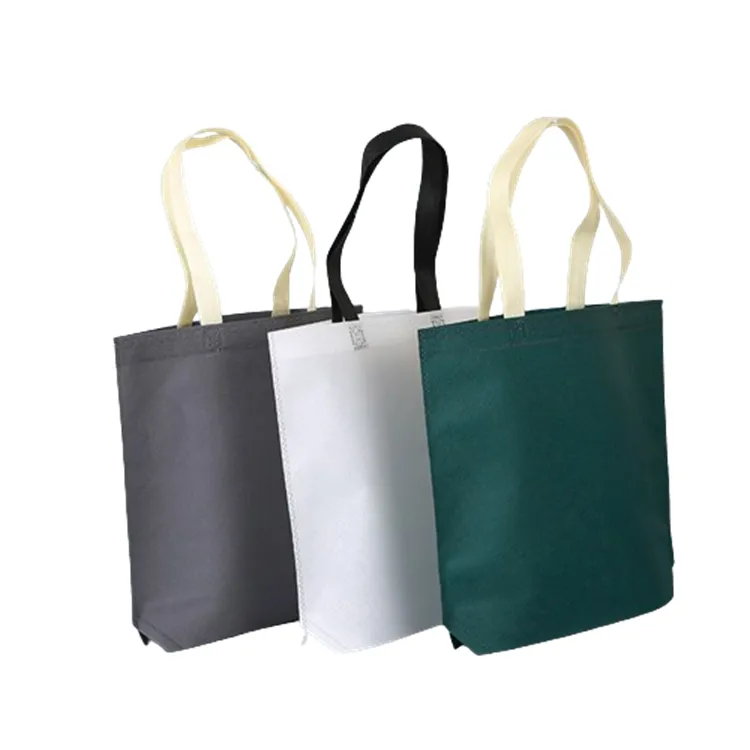 Custom Non woven bags with printing logo for wholesale shopping thickened elongated 3d handheld shoulder back clothing Packaging