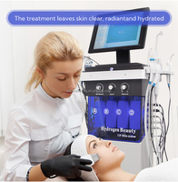 Appareil de massage par hydrodermabrasion 14-en-1, rajeunissement de la peau, dermabrasion au diamant, pistolet à oxygène