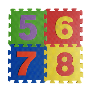 <span class=keywords><strong>Aji</strong></span> Alfombras Nino pour enfants Alfombras Kids Foam Puzzle Alphabet Number Letter Puzzle Baby Cushion Paly Play mat - Product Image 3