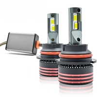 Ampoules de phare LED mini haute puissance M8PRO H1/H7/H4/9008 130W 12V 13000LM 6500K en aluminium Plug & Play IP68 Nouvelle compatibilité universelle