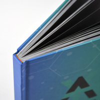Planificateur et carnet reliés à la couture avec papier d'art, reliure offset, impression personnalisée, vente en gros, marque privée