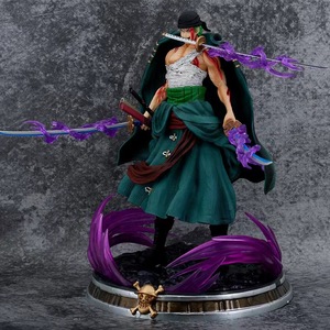Figurines One Piece <span class=keywords><strong>Roronoa</strong></span> <span class=keywords><strong>Zoro</strong></span> : Meilleures ventes, Merchandises Anime, Technique des Trois Épées, Décoration Imposante, Cadeau - Product Image 3