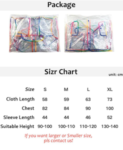 Impermeable Personalizado de EVA Transparente para Niños, Impermeable de Plástico para Niños y Niñas, Color de Moda, Impermeable Envolvente para Senderismo al Aire Libre - Product Image 5