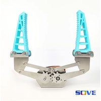 Pinza Robótica Flexible Biónica, Dedo Flexible, Adaptador Neumático Eléctrico, Dispositivo de Sujeción Suave