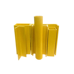Toutes sortes de profilés FRP pultrudés en fibre de verre anti-feu et anti-corrosion avec service de traitement de coupe personnalisé - Product Image 3