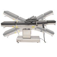 Table d'opération électrique en acier inoxydable à quatre commandes de haute qualité, compatible avec bras en C, modèle Chenhong CH-T300, certifiée CE