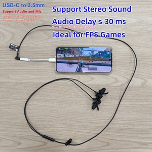 Adaptateur casque USB-C vers 3,5 mm haute résolution, <span class=keywords><strong>prise</strong></span> <span class=keywords><strong>jack</strong></span> 3,5 mm avec micro, pour <span class=keywords><strong>iPhone</strong></span> 15 Android, DAC stéréo numérique - Product Image 5