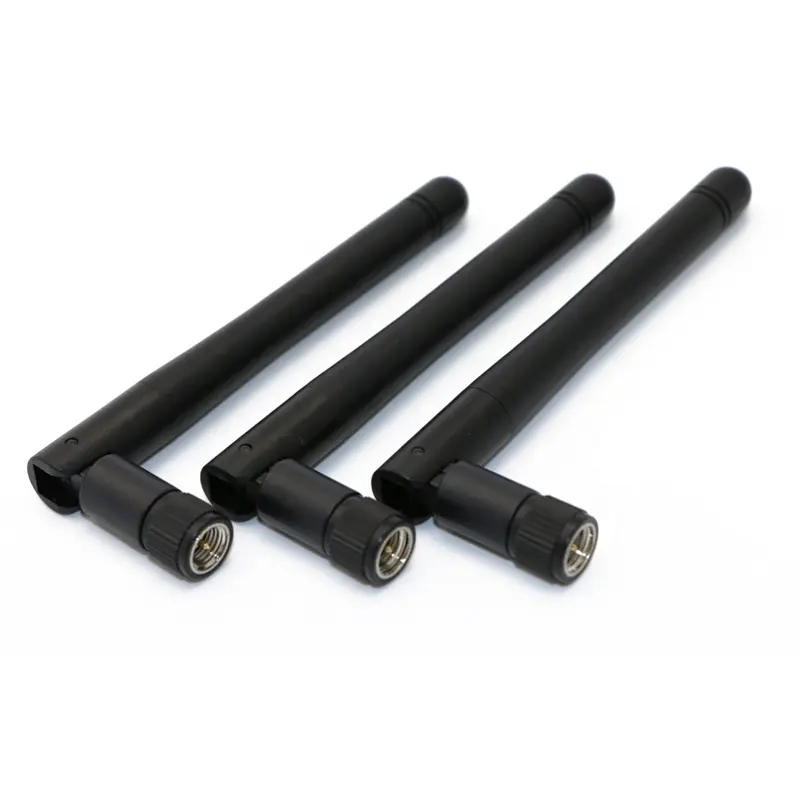 Wifi Antenna 2.4 GHZ with SMA male connector folded antennas in 10.8 cm