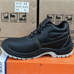LIGHT BEARER 678 Industrial Safety Shoes Waterproof Leather Work <strong>Boots</strong> for Men's Mining Construction <strong>Security</strong> Botas De Seguridad - Product Image 6