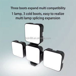 Xách tay mini Pocket Fill Light máy tính xách tay máy tính nhiếp ảnh phát sóng trực tiếp Fill light LED RGB kiểm soát chuyển đổi ánh sáng - Product Image 4