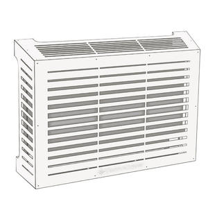 Blanco/arena 86x44x68 cm cubierta de unidad de CA externa impermeable accesorio de aire acondicionado para el hogar alimentado por Gas/Manual - Product Image 1