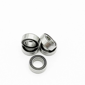 ตลับลูกปืนเม็ดกลมร่องลึก 5x9x3 มม. 2rs ปิดผนึก โครเมียมสตีล P0 ความแม่นยำสูง สำหรับโรงงานผลิต - Product Image 1
