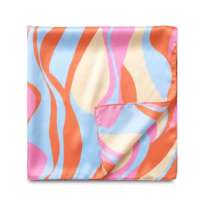 Foulard Classique à Pois en Satin Carré – Bandana de Luxe Effet Soie pour Femme – Accessoire Cheveux et Cou – Vente en Gros