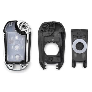 Aftermarket p-eugeot 508 301 2008 3008 4008 3 nút ánh sáng lật xe vỏ chìa khóa Bìa xe <span class=keywords><strong>hu83</strong></span> lưỡi chìa khóa với logo - Product Image 4