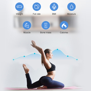 Canny Cá Nhân Cơ Thể Chất Béo Thành phần Quy Mô Kỹ Thuật Số Trọng Lượng Quy Mô 180Kg Với 10 Người Dùng Những Kỷ Niệm - Product Image 3