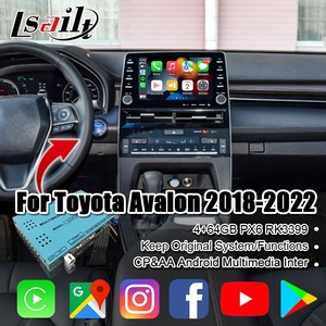 Lsailt <span class=keywords><strong>PDI</strong></span> 8GB ระบบนำทาง GPS ในรถยนต์ ระบบแอนดรอยด์ พร้อมอินเทอร์เฟซมัลติมีเดียและวิดีโอ รองรับ Wireless CarPlay สำหรับรถยนต์โตโยต้า คัมรี่ และอวาลอน ปี 2018-2021 - Product Image 3