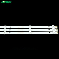 Lampu Latar LED TV LCD JY-709 JL.D32061235-342BS-M untuk TV 32 Inch HD32 M3151A05-5-XC 586mm 6 LED 3 Pcs/set 3V Lensa Bulat OD30