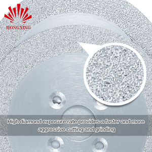 4 אינצ 'ים כסף ואקום חיתוך השחזה גלגל שיש דיסק אבן גרניט ליטוש גיליון דיסק - Product Image 3