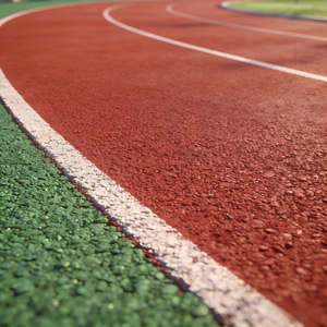 Granulés EPDM de couleur personnalisée pour la surface des pistes d'athlétisme, revêtement de sol antidérapant, haute densité, matériau à longue durée de vie - Product Image 1