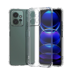 Für Redmi Note 12 4G Clear Case, stoß dämpfende verstärkte Ecken Anti-Scratch Soft TPU Phone Cover Case für Redmi Note 12 4G - Product Image 3
