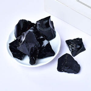 Produsen menyediakan batu alam obsidian kristal mentah batu paving lanskap mentah degaussing - Product Image 6