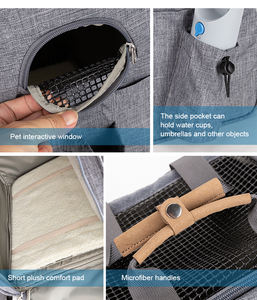 Truelove en çok satan küçük hayvan taşıma çantası dayanıklı naylon kedi ve köpek taşıma için taşınabilir sırt çantası evcil hayvan taşıyıcı çanta seyahat - Product Image 3