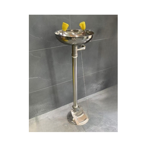 Sistema Moderno de Lavado de Ojos Integrado con Soporte Estable de Acero al Carbono para Mobiliario de Laboratorio Ambiental Escolar - Product Image 1