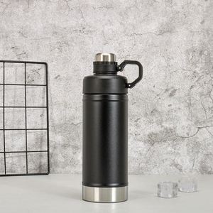 Mug isotherme à double paroi 750 ml en acier inoxydable, isolation sous vide, poignée pliable, maintien au chaud de 12 à 24 heures - Product Image 5