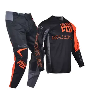 2023 OEM Woman Men Motocross downhill jersey suits cycling mountain bike quick dry racing motocross jersey and pants