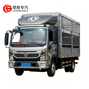 Prix d'usine Dongfeng 4x2 150HP 4.2M 5 tonnes <span class=keywords><strong>Camion</strong></span> de transport de marchandises diesel à ridelles pour le transport de bétail, volailles, légumes et fruits - Product Image 2