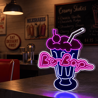 Letreros de Neón LED Personalizados al por Mayor, Envío Rápido, Dropshipping, Luces de Neón con Logotipo para Decoración de Tiendas, Restaurantes y Bares
