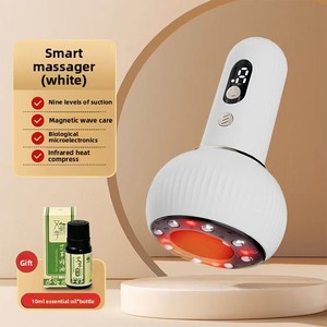 Intelligentes Unterdruck-Schröpfmassagegerät Kabelloses Heiz-Elektro-Gua-Sha-Gerät Saugnapf-Schröpfinstrument Magnettherapie - Product Image 2