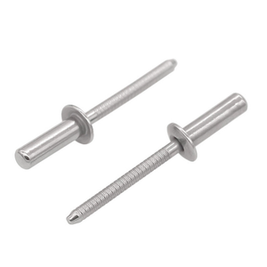 Rivets aveugles à tête plate ronde en aluminium et fer, usinage sur mesure, modèle 13, norme GB12618 - Product Image 1