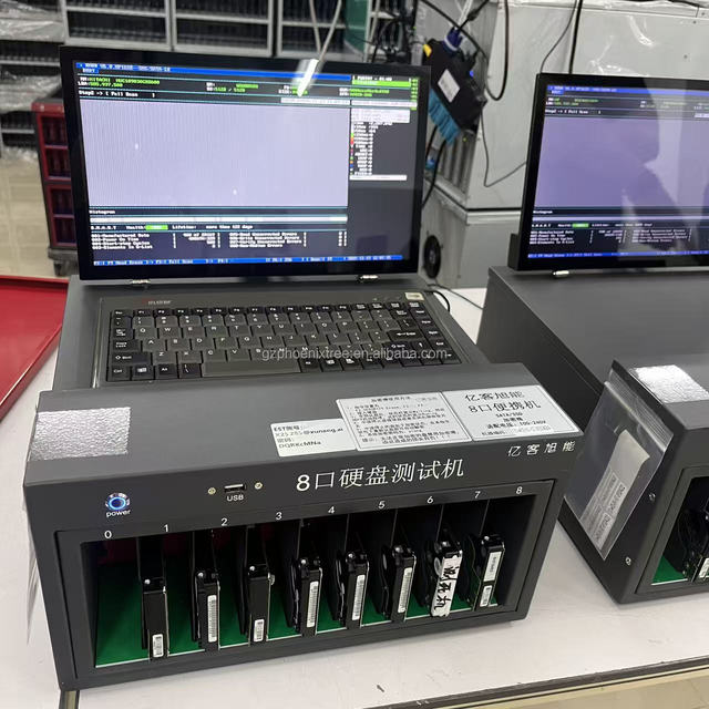8/24/48 Ports SATA /SAS/SSD/HDD Detection Scanner for Used Hard Disk Tester