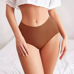 Sous-vêtements lavables bon marché, culottes pour femmes, culottes en coton respirant sans couture - Product Image 5