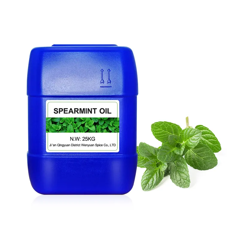 Grado terapéutico nuevo 100% aceite esencial de menta verde natural aceite de menta verde orgánico para perfumes