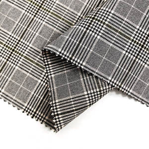 Geruite Stof Garen Geverfd Effen Stof Voor School Uniform Doek Textiel Ruit Tartan Polyester Viscose Rayon Garen Geverfde Stof - Product Image 3