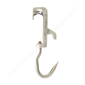 Tube Rail Carcass Hanging <b>Hooks</b> Meat Hang <b>Hook</b> for Slaughtering Meat <b>Hooks</b> for Slaughtering Equipment - Product Image 1